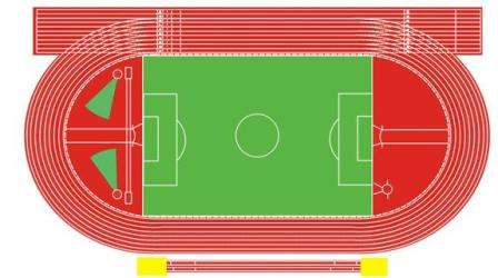 測畫塑膠跑道線的方法 測畫塑膠跑道線的方法