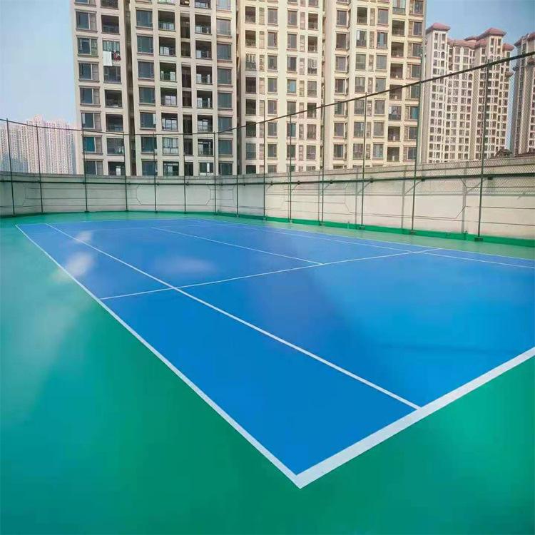 硬地丙烯酸網球場材料