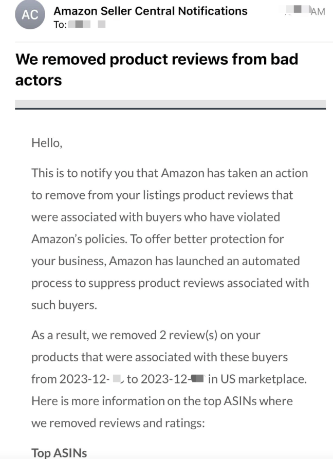 大量賣家已中槍！亞馬遜Review無(wú)端被刪“禿”